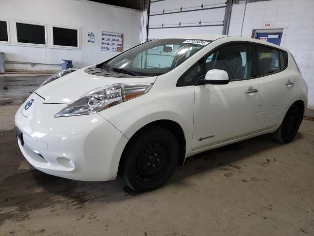 Lot #2406990164 2016 NISSAN LEAF S salvage car