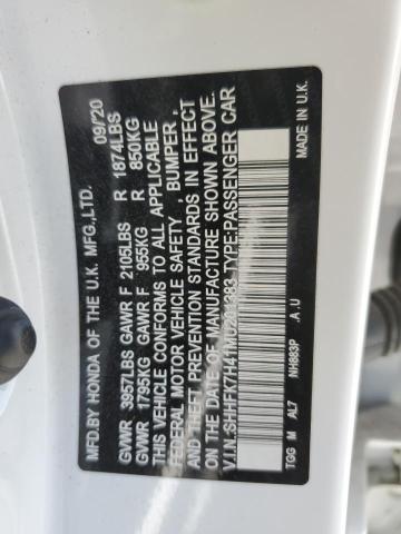 2021 HONDA CIVIC SPOR - SHHFK7H41MU201383