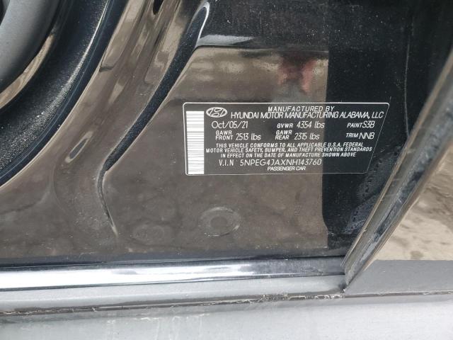 2022 HYUNDAI SONATA SE - 5NPEG4JAXNH143760