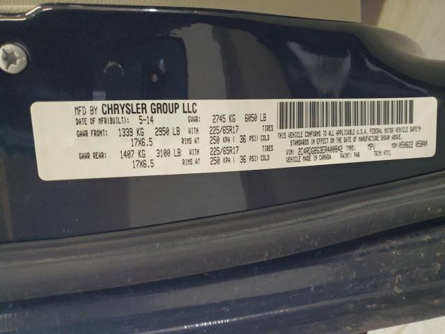 2014 Dodge Grand Caravan Se VIN: 2C4RDGBG3ER400842 Lot: 44975854