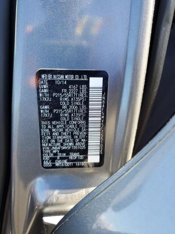 2015 NISSAN JUKE S - JN8AF5MV5FT551025