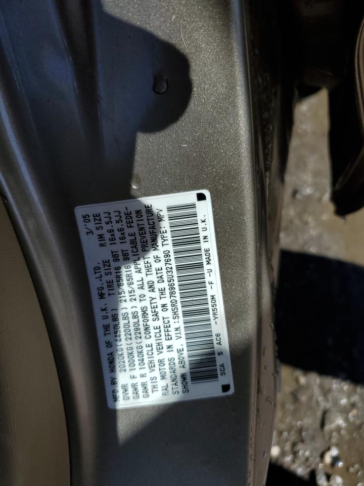 SHSRD78965U327690 2005 Honda Cr-V Se