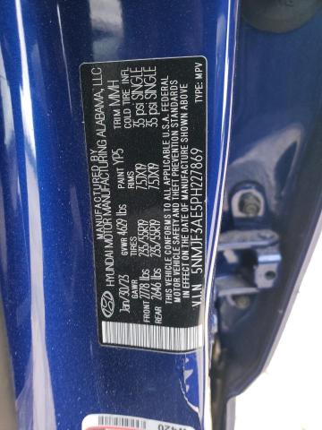 5NMJF3AE5PH227869 | 2023 Hyundai tucson sel