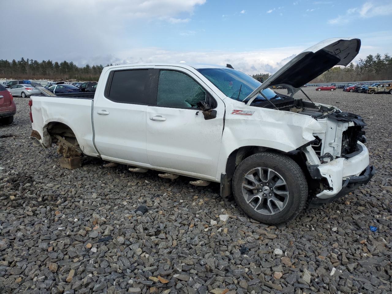 2022 Chevrolet Silverado Ltd K1500 Rst vin: 3GCUYEED1NG101327