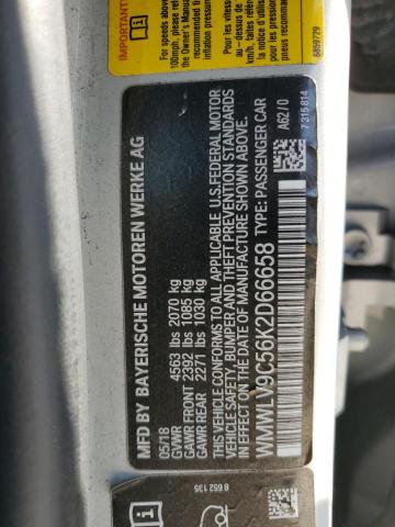 2019 MINI COOPER JCW WMWLV9C56K2D66658