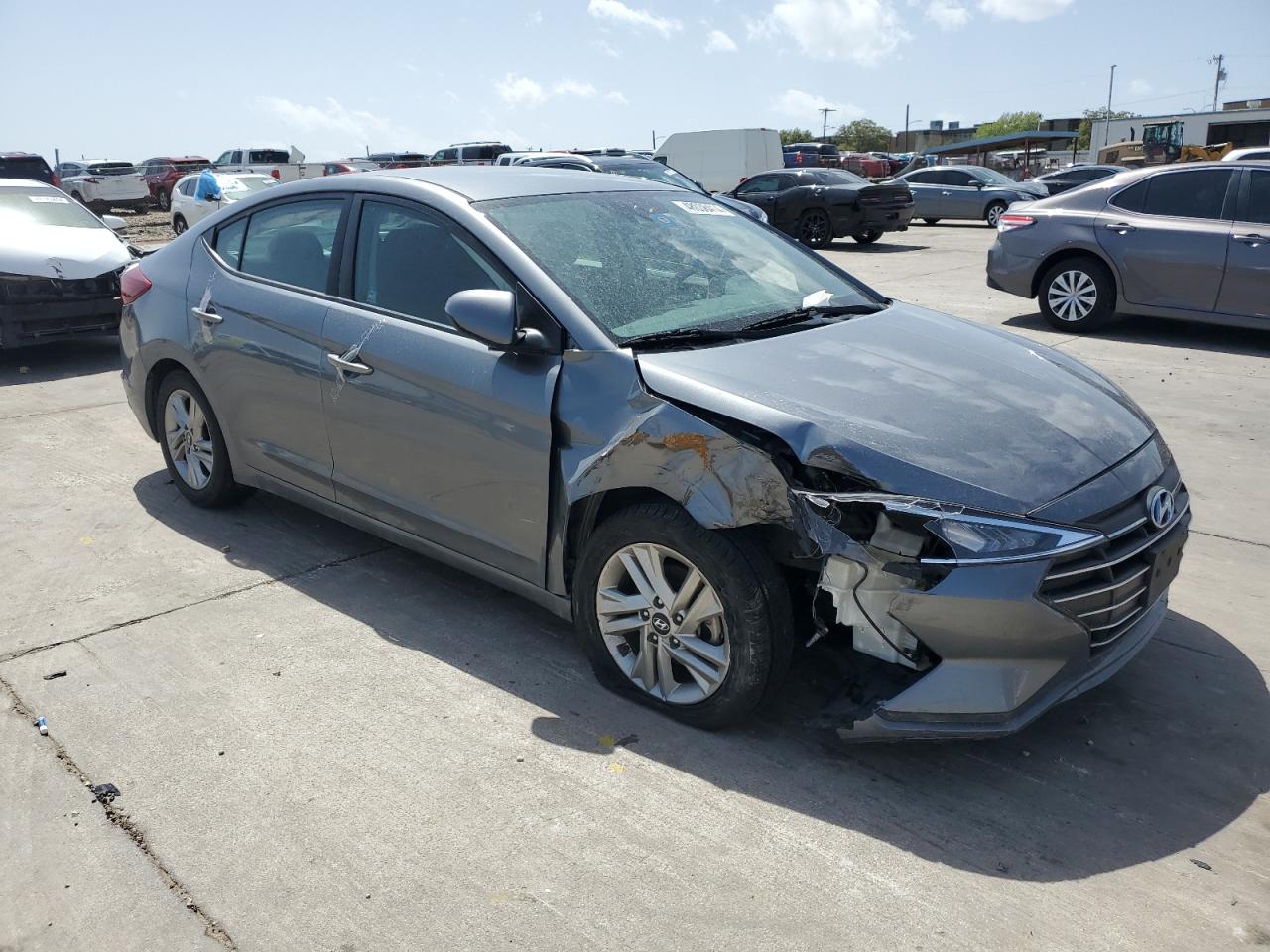 2019 Hyundai Elantra Sel vin: 5NPD84LF1KH406053