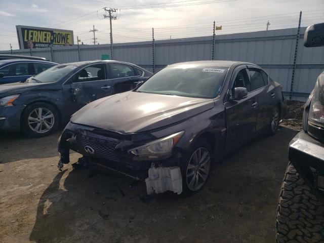 Lot #2485147940 2014 INFINITI Q50 BASE salvage car