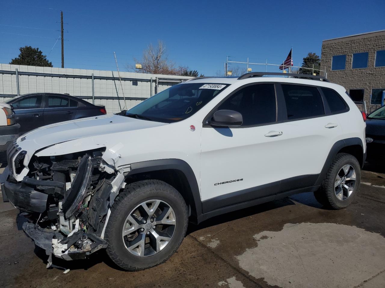 2014 Jeep Cherokee Trailhawk vin: 1C4PJMBS4EW188186