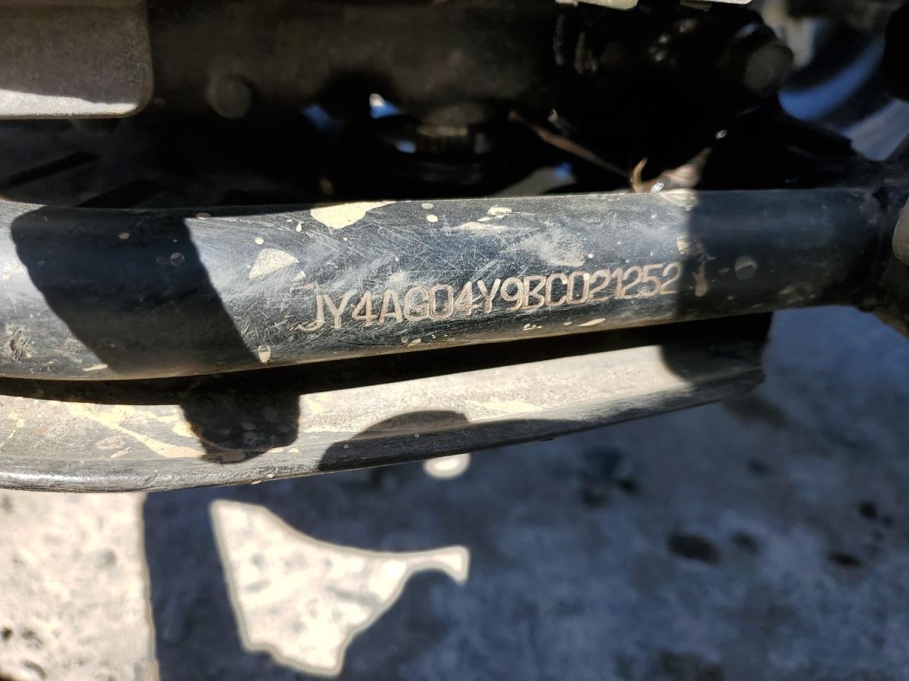 JY4AG04Y9BC021252 2011 Yamaha Yfm250 R