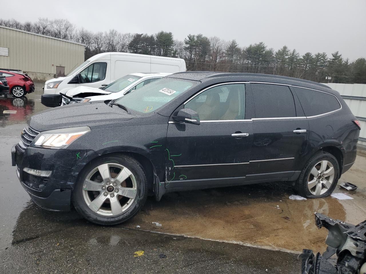 2014 Chevrolet Traverse Ltz vin: 1GNKVJKD9EJ161522