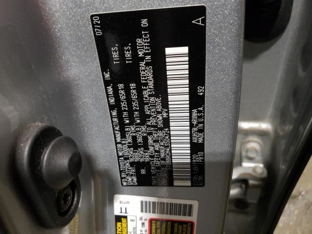2020 TOYOTA HILANDR LE - 5TDBBRCH4LS504724
