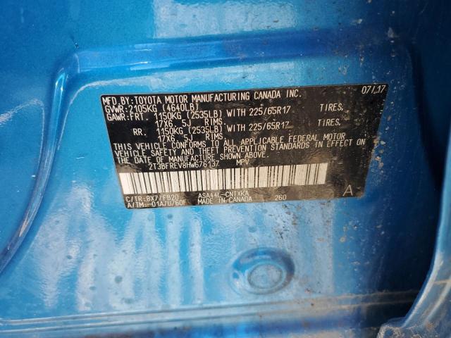 2017 TOYOTA RAV4 LE - 2T3BFREV8HW676137