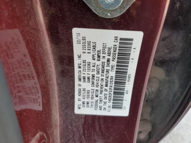 VIN 1HGCR2F52FA129394 2015 HONDA ACCORD no.13