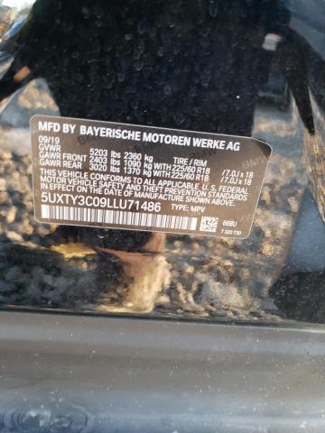 2020 BMW X3 SDRIVE3 - 5UXTY3C09LLU71486