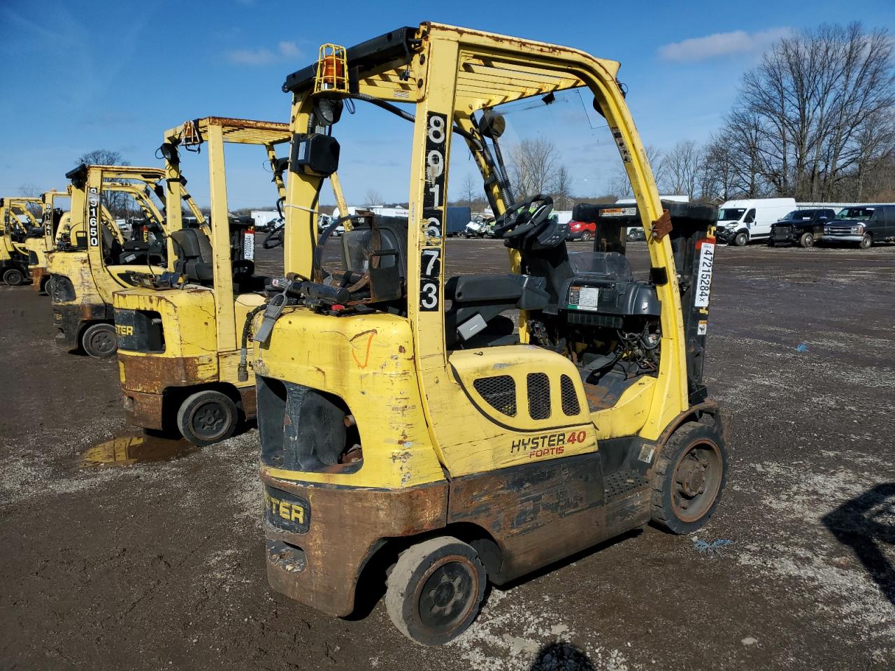 Lot #2414264182 2006 HYST FORKLIFT