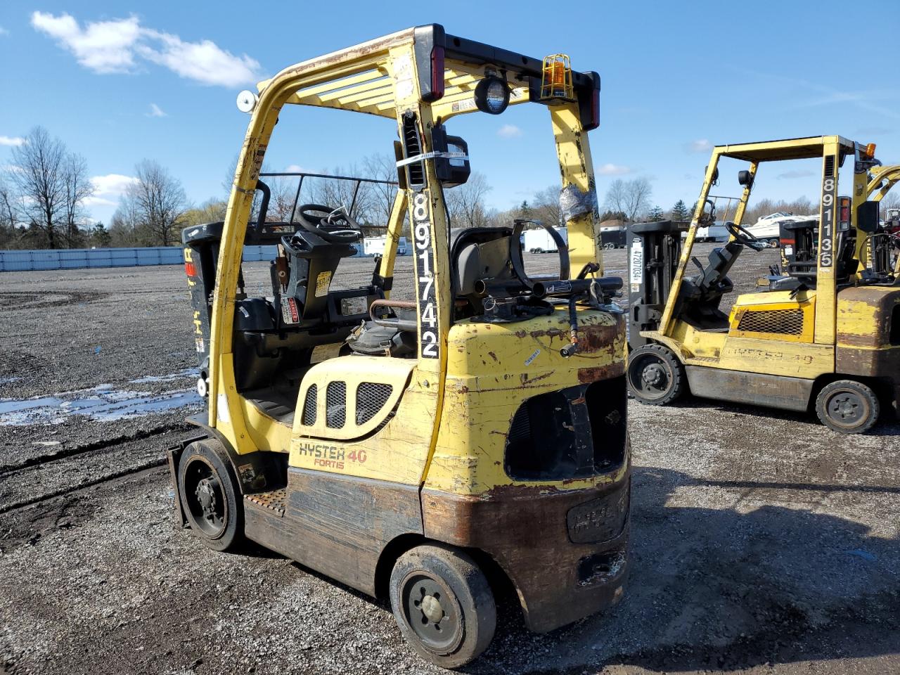 Lot #3242791949 2007 HYST FORKLIFT