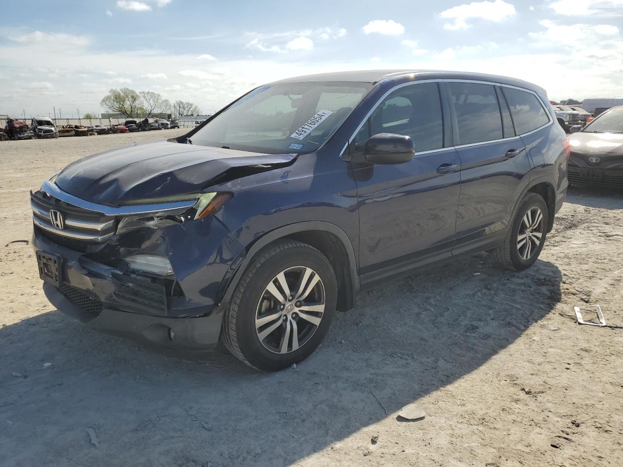 5FNYF5H3XGB049523 2016 Honda Pilot Ex