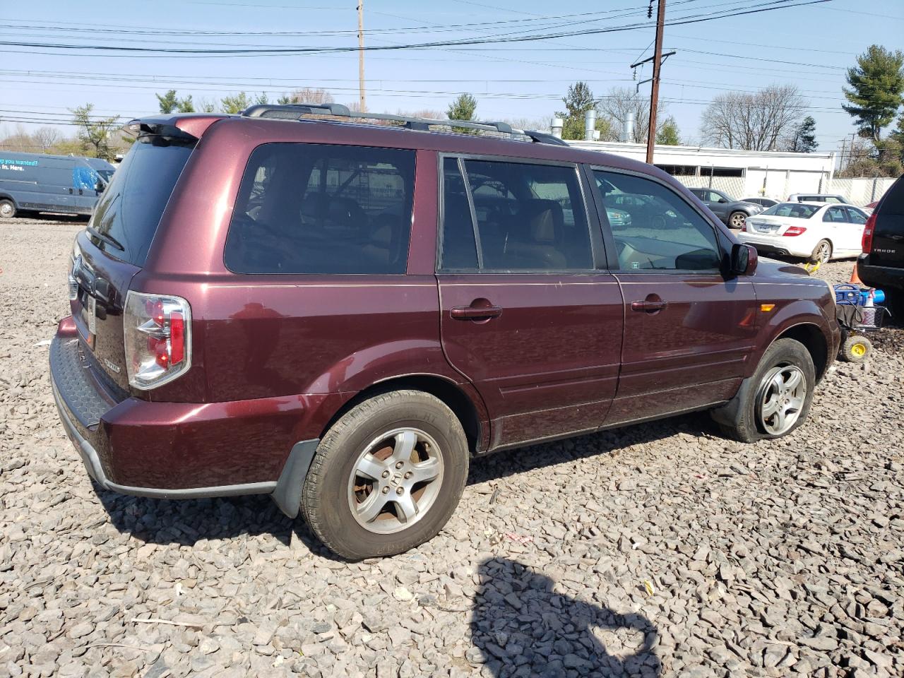 5FNYF18697B016645 2007 Honda Pilot Exl