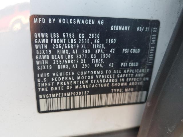 WVGTMPE29MP029137 Volkswagen Id.4 Pro S  13