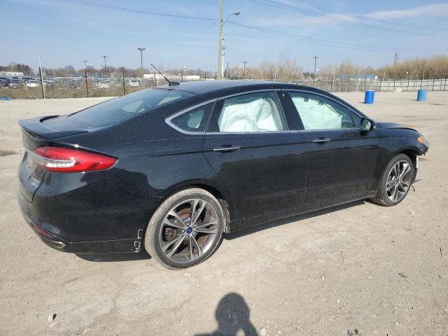 Lot #2459587116 2017 FORD FUSION TIT salvage car