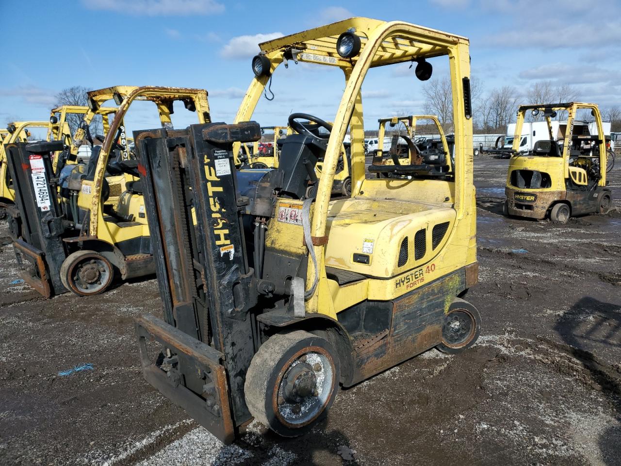 Lot #3242791955 2007 HYST FORKLIFT