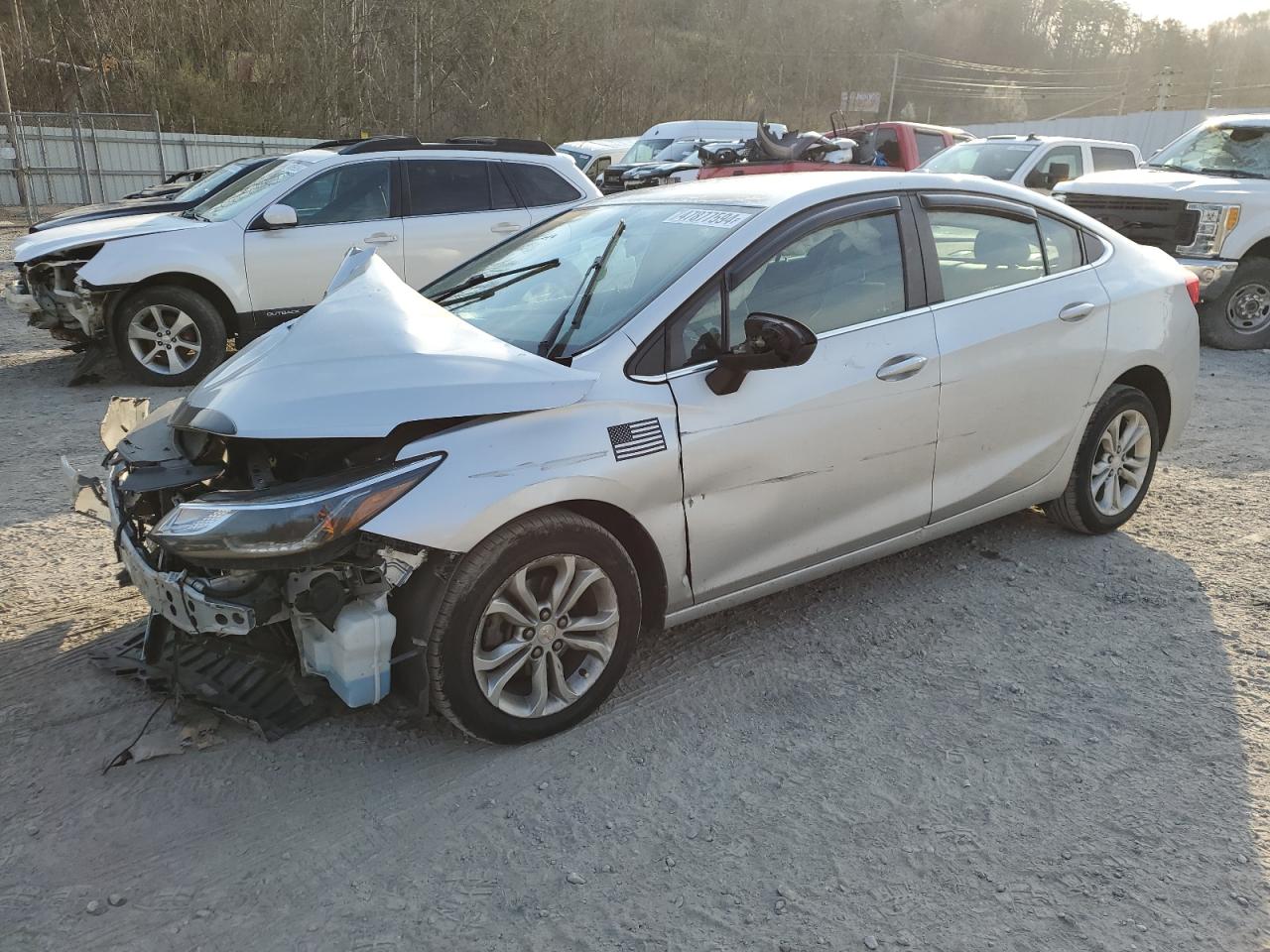 2019 Chevrolet Cruze Lt vin: 1G1BE5SM7K7120341