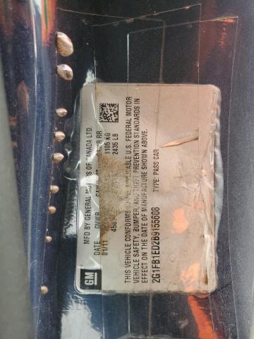 2011 Chevrolet Camaro Lt VIN: 2G1FB1ED2B9155608 Lot: 48091624