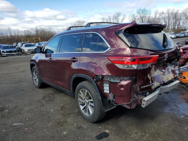 VIN 5TDJZRFH5KS966985 2019 Toyota Highlander, SE no.2