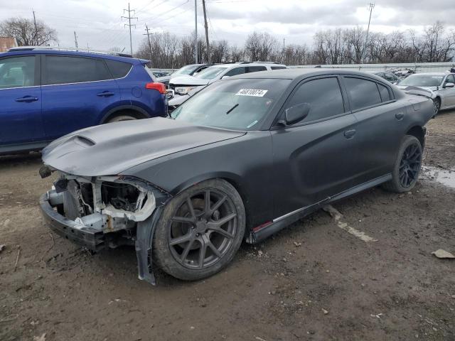 Lot #2413969192 2018 DODGE CHARGER R/ salvage car