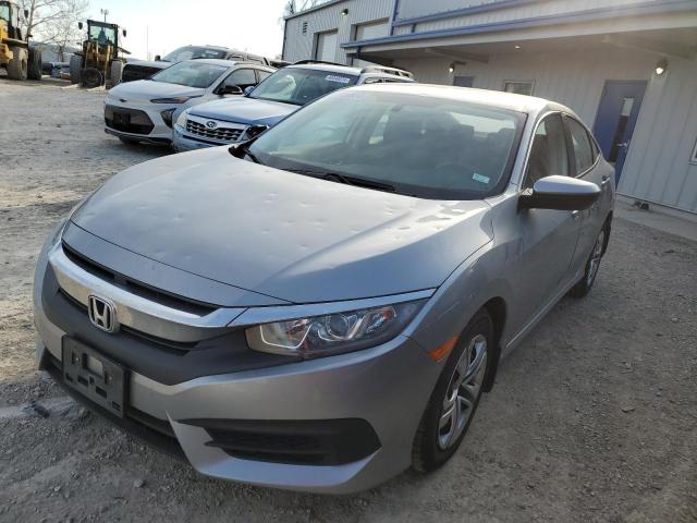 Lot #2468948761 2018 HONDA CIVIC LX salvage car