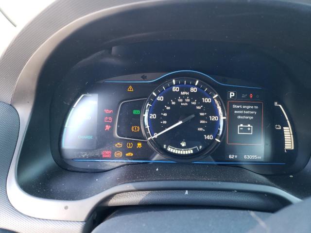 2017 HYUNDAI IONIQ BLUE - KMHC65LC5HU030853