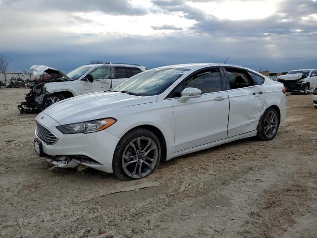 Lot #2469219780 2017 FORD FUSION SE salvage car