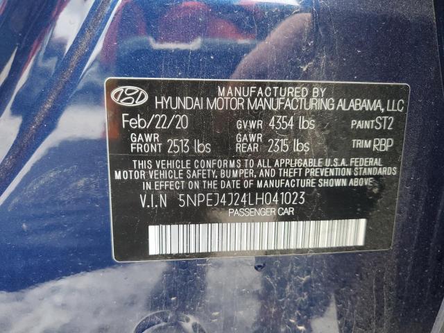 2020 HYUNDAI SONATA SEL - 5NPEJ4J24LH041023