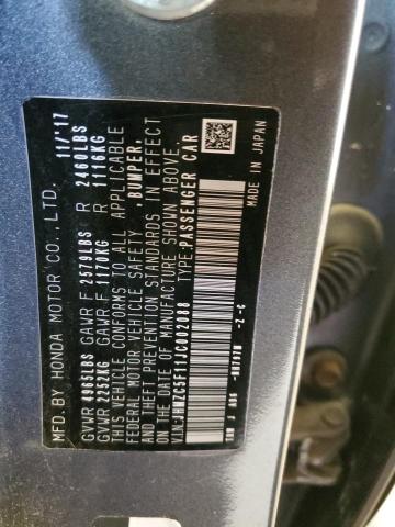 2018 HONDA CLARITY - JHMZC5F11JC002088