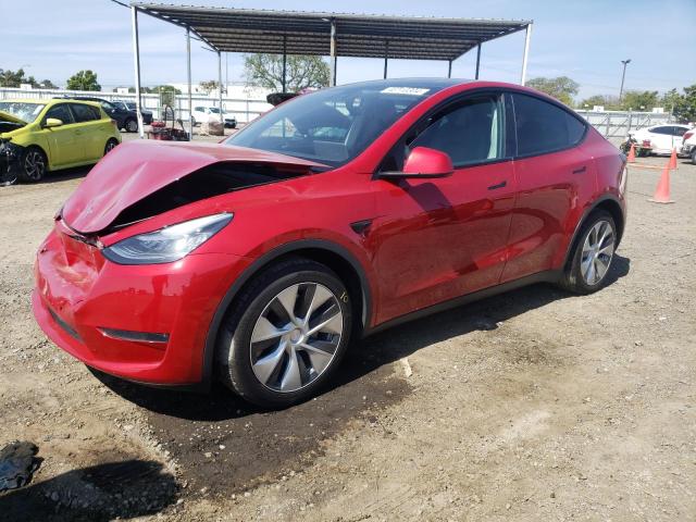 5YJYGDEE9MF087270 2021 TESLA MODEL Y - Image 1