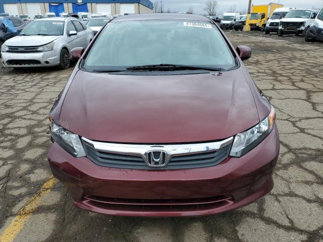 2012 Honda Civic Lx VIN: 19XFB2F52CE036805 Lot: 47364684