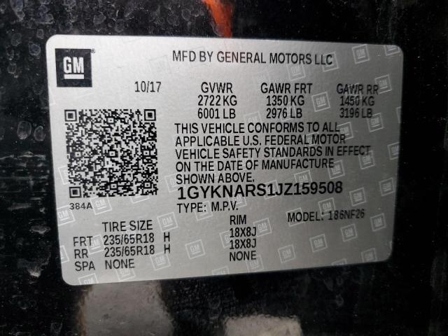 2018 CADILLAC XT5 - 1GYKNARS1JZ159508