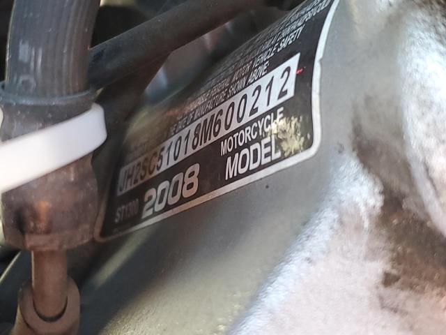2008 HONDA ST1300 JH2SC51018M600212
