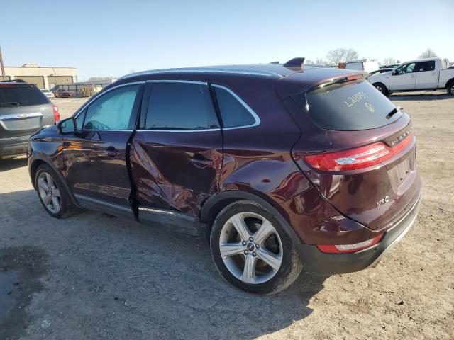  LINCOLN MKC 2018 Бордовый