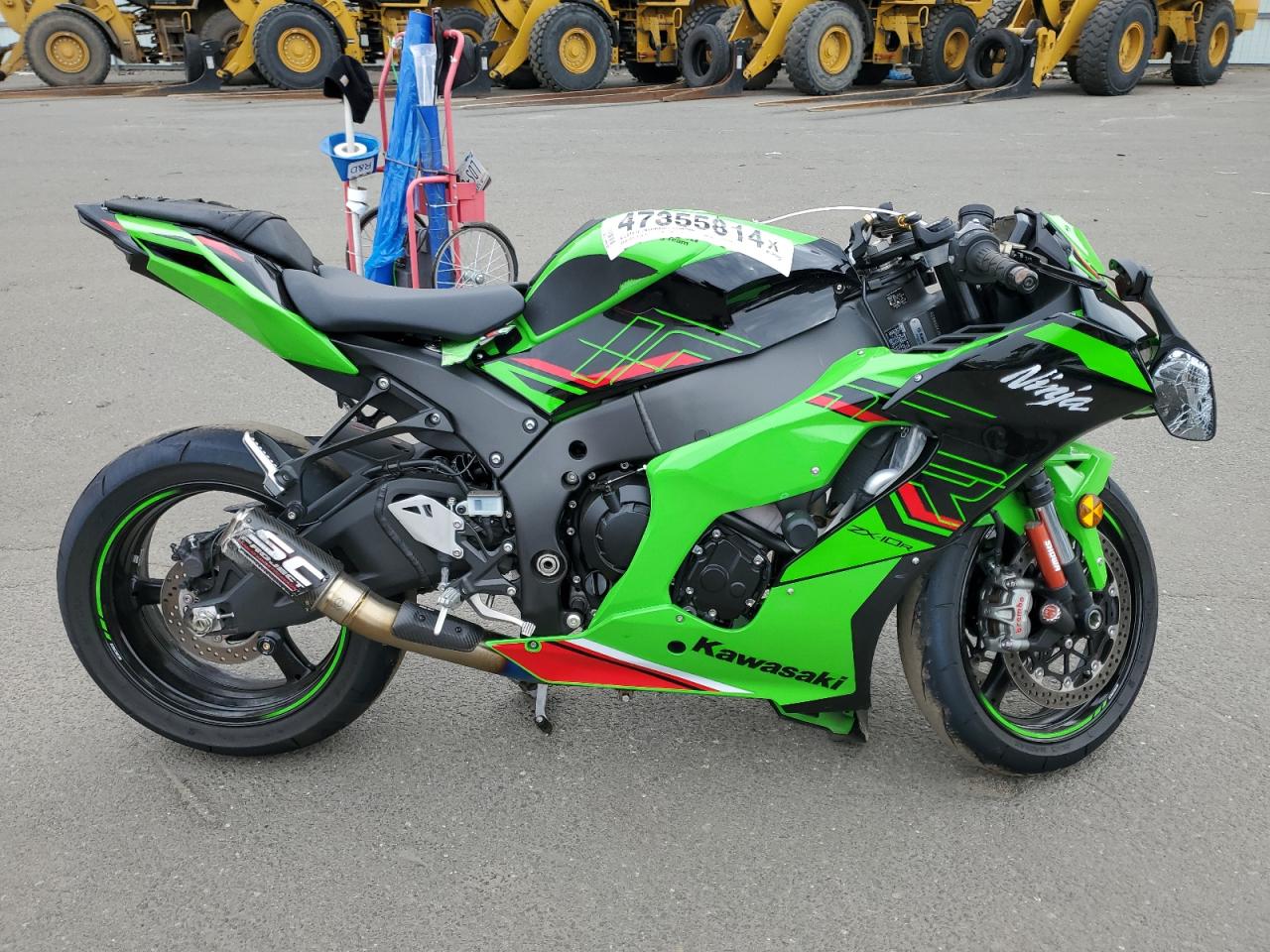 2023 Kawasaki Ninja ZX-10R at NY - Brookhaven, Copart lot 47355814 