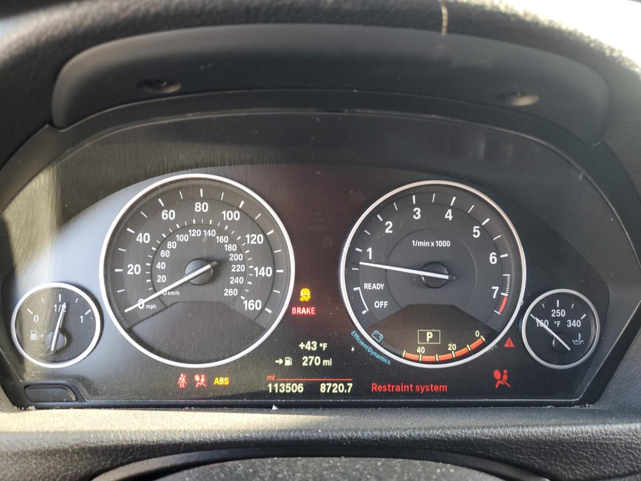 WBA3B1G52FNT05619 2015 BMW 320 I