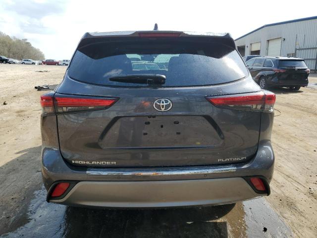 2022 Toyota Highlander Platinum VIN: 5TDFZRAH4NS100339 Lot: 47681284