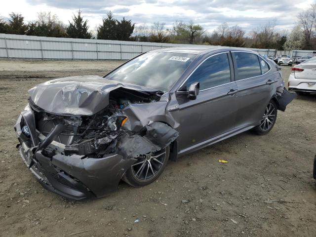 Lot #2538212314 2021 TOYOTA CAMRY SE salvage car