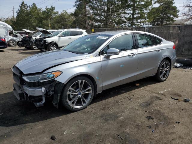 Lot #2512833571 2020 FORD FUSION TIT salvage car
