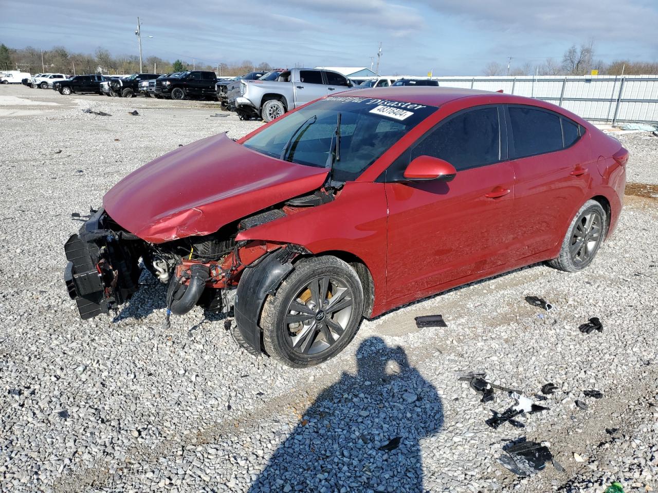 5NPD84LF9JH260015 2018 Hyundai Elantra Sel