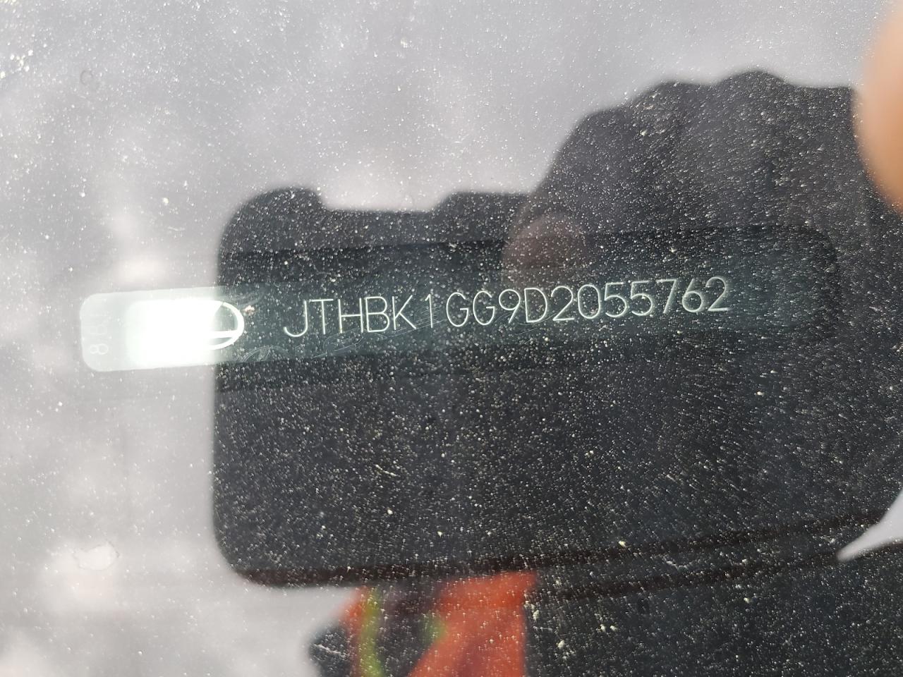 JTHBK1GG9D2055762 2013 Lexus Es 350