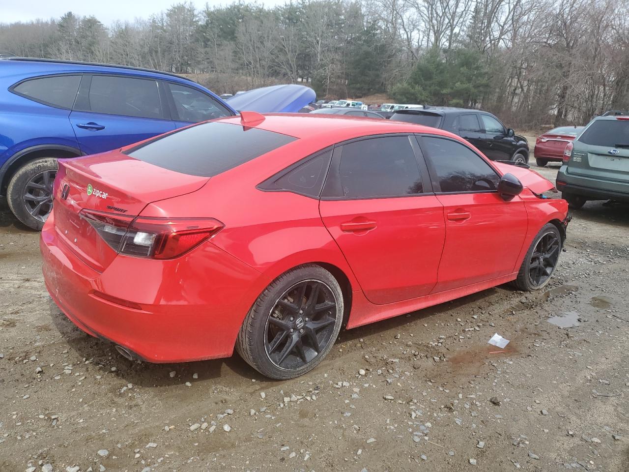 Lot #2440436243 2022 HONDA CIVIC SPOR