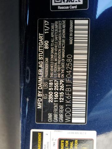 2018 MERCEDES-BENZ E 400 - WDD1K6FB1JF042580