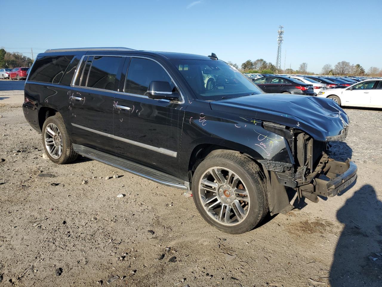 1GYS4HKJXHR145971 2017 Cadillac Escalade Esv Luxury