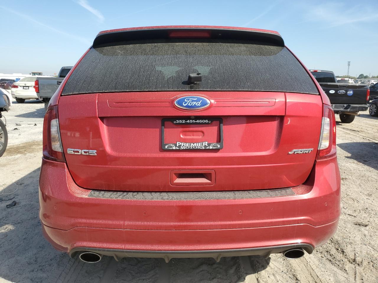 Lot #2876835381 2012 FORD EDGE SPORT